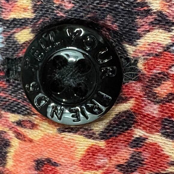 TELL YOUR FRIENDS Women's Western Shirt in Ines Size L Abstract Floral‎ - Picture 10 of 14